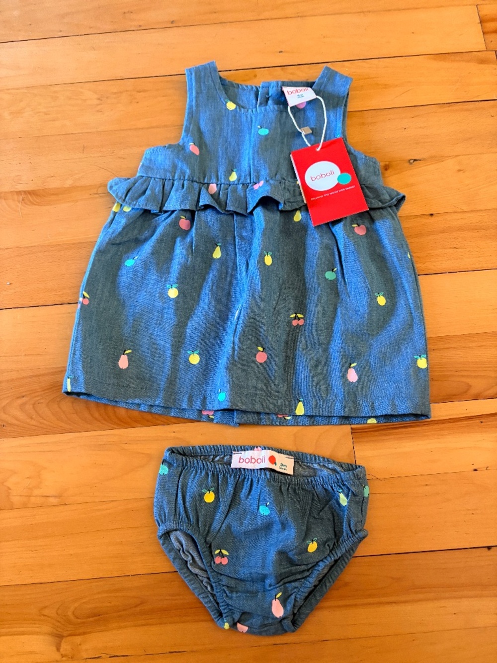 Dress and short combo